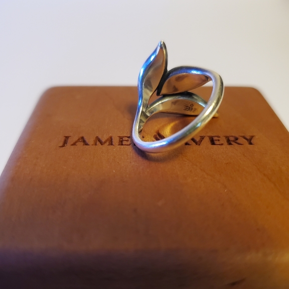 James Avery Retired Spring Leaves Ring, size 7 - Picture 3 of 4